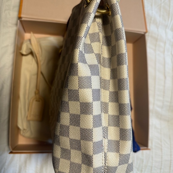 Authentic Louis Vuitton Graceful PM N42249- Damier Azur - Picture 7 of 7